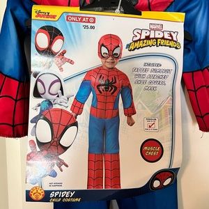 Spidey Costume Toddler 2t-3t Spider-Man